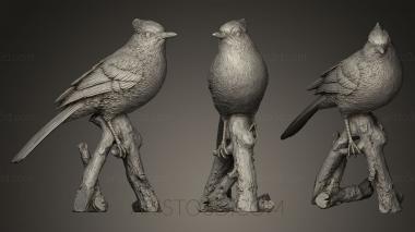 Bird figurines (STKB_0105) 3D model for CNC machine